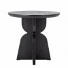 Bloomingville VIXEN Okrągły Stół do Jadalni 80 cm / Czarny